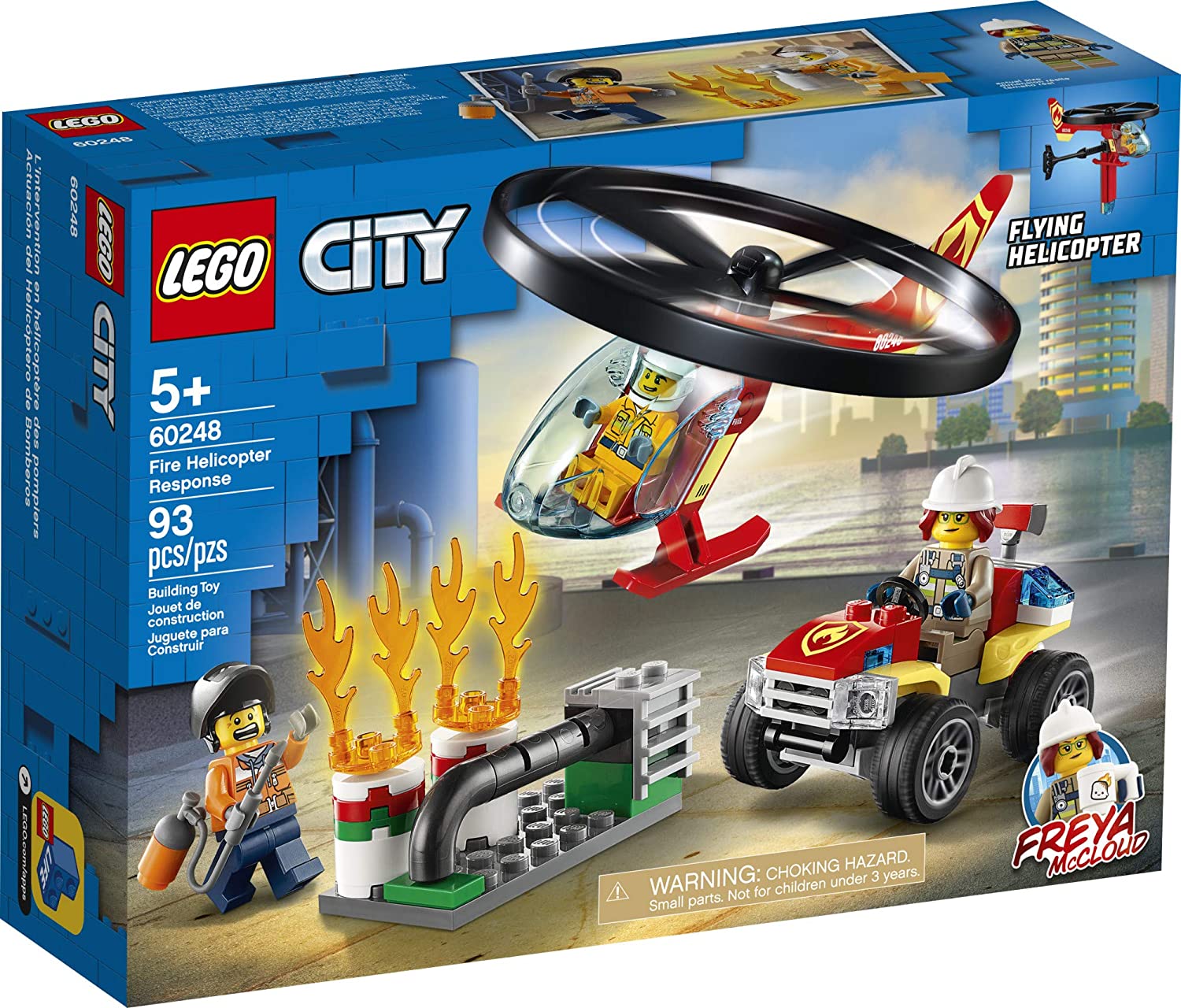 60248 Fire Helicopter Response Lego Set - Image 2