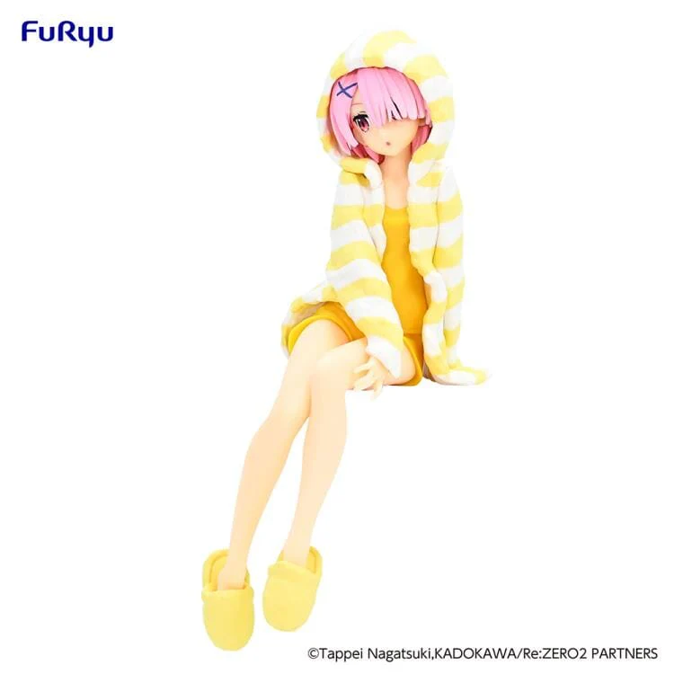 Re Zero Starting Life in Another World Ram (Room Wear Yellow Color Ver.) Noodle Stopper Figure - Image 3
